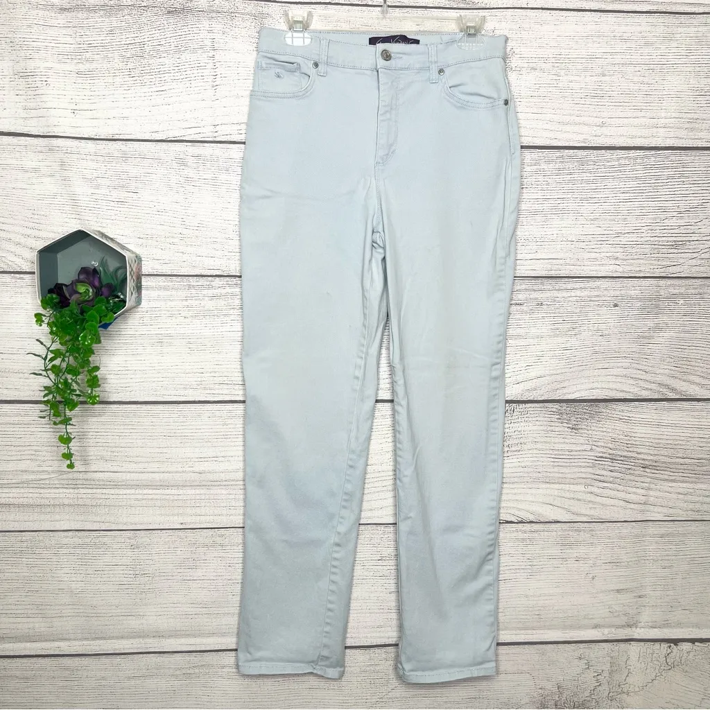 Gloria Vanderbilt Light Blue High Waist Amanda Ankle Jeans Size 10 - Image 12