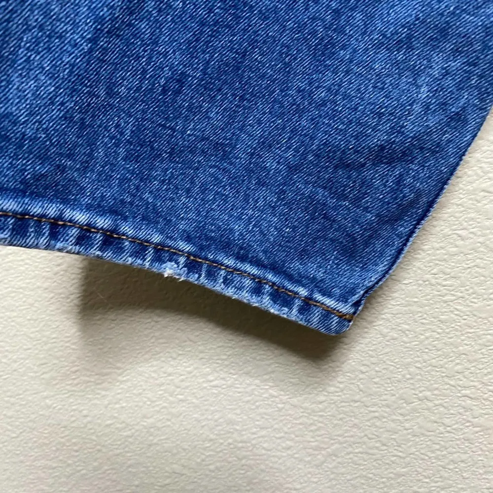 Madewell The High Rise Slim Crop Boyjean Denim Jeans Medium Wash Size 28 - Image 7