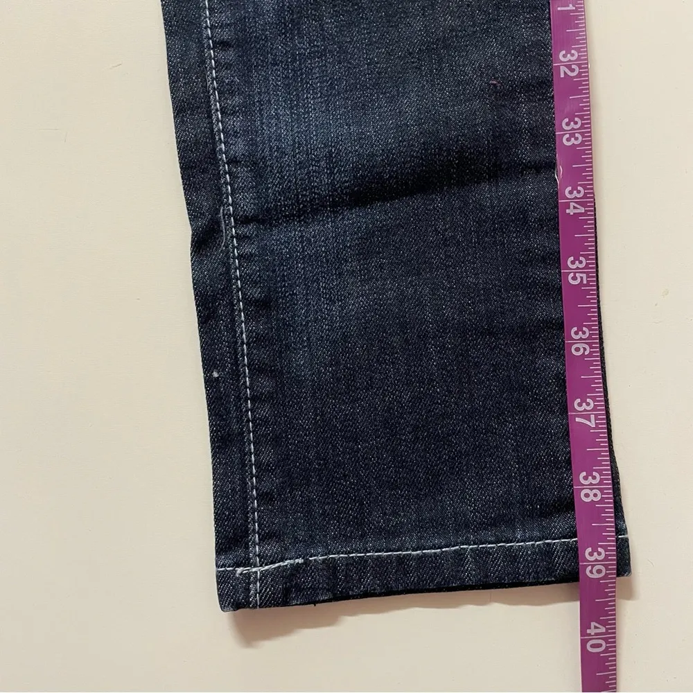 Vintage Cielo Y2K Dark Wash Blue Bejeweled Pocket Low Rise Skinny Jeans Sz 5 NWT - Image 8