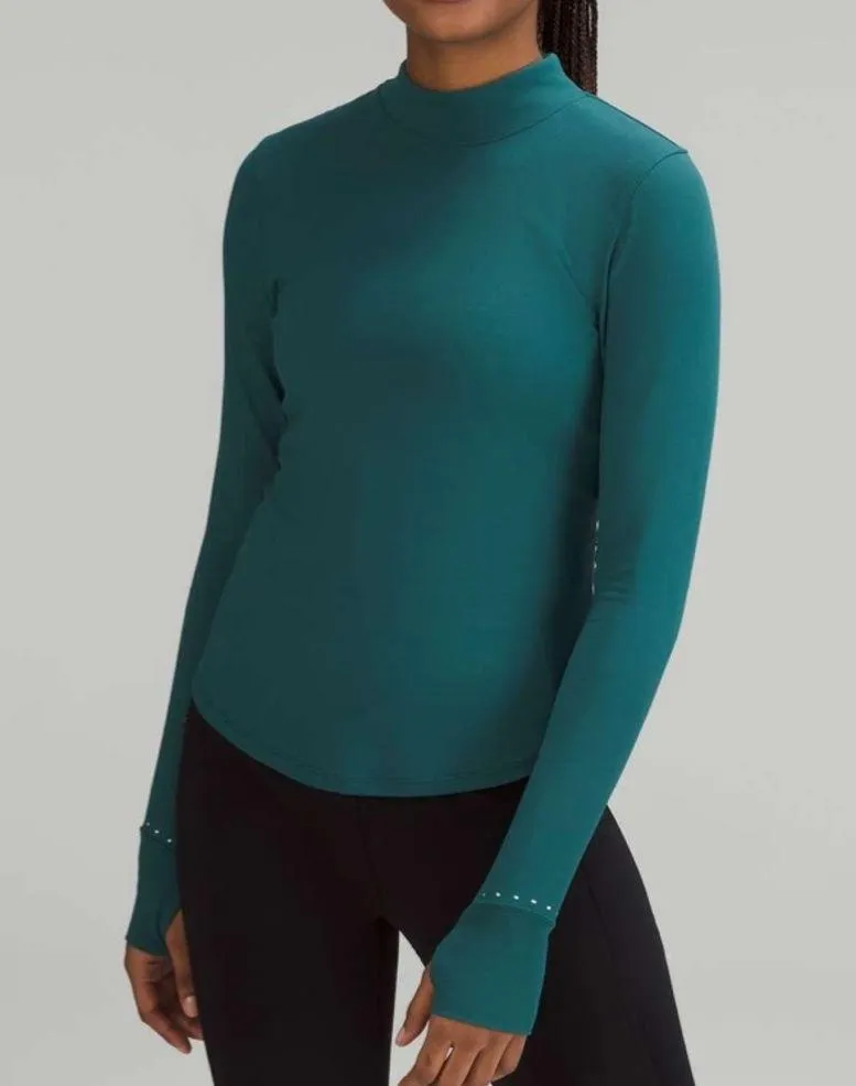 Lululemon Rulu Running Long-Sleeve Mock Neck Shirt - Image 5