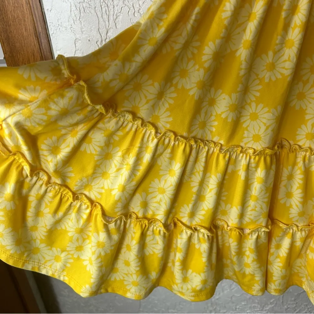 Urban Outfitters | Lizzy Floral Smocked Mini Dress In Yellow Multi Size M - Image 6