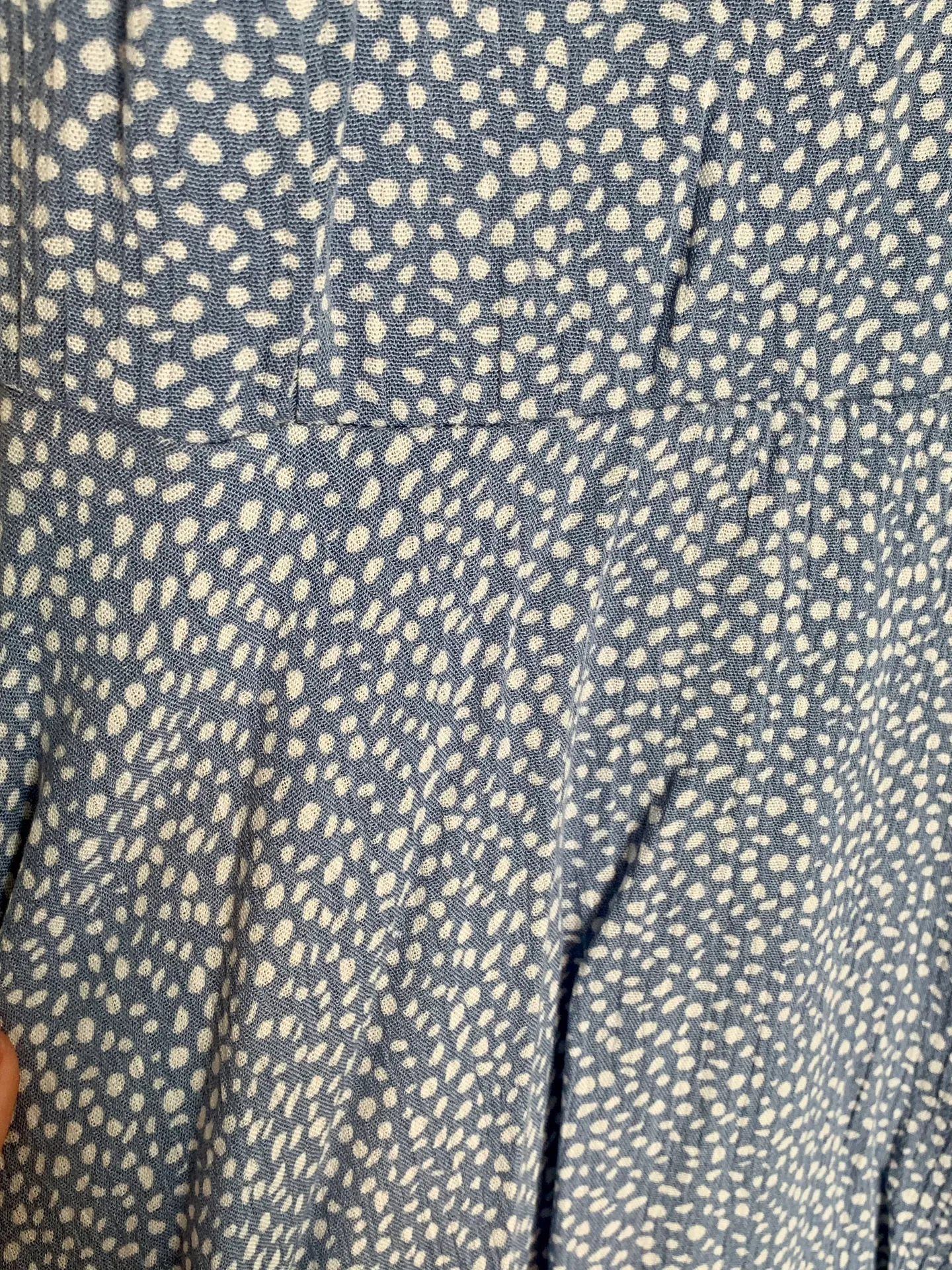 Blue Polka Dot Dress - Image 3