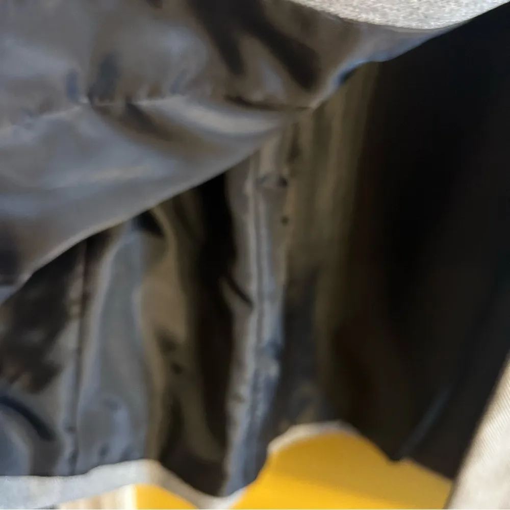 Giorgio Sant' Angelo 2 piece ladies herringbone grey professional pant suit 6 P Gray Size 6P - Image 5