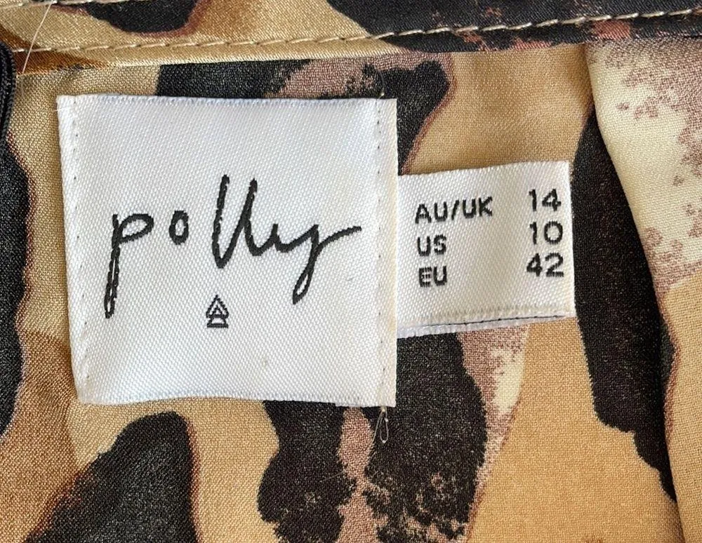 Polly Animal Print Ruffle Skirt - Image 6