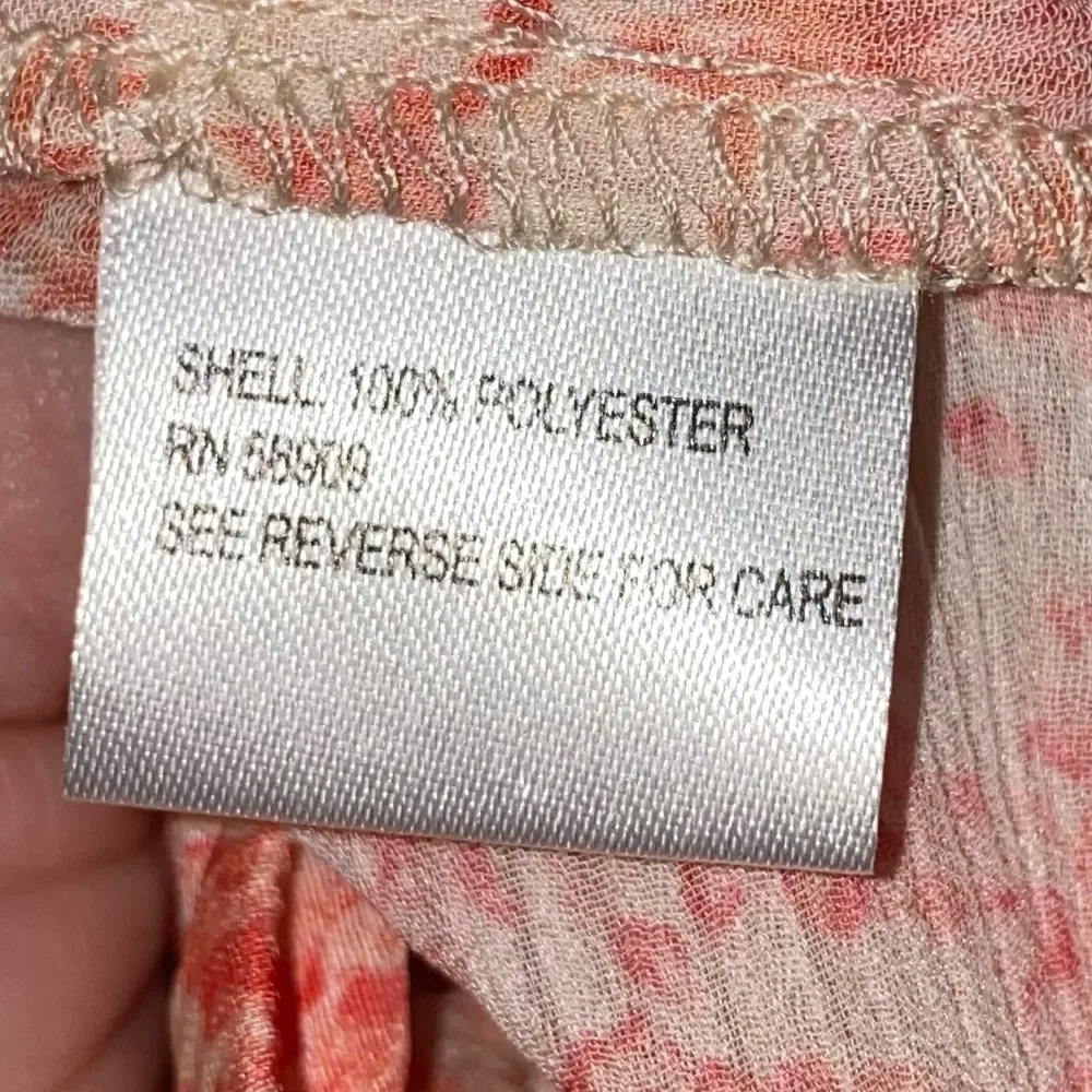 NWT Gianni Bini Ditsy Floral Sweet Sorbet Cropped Off Shoulder Blouse - Image 8