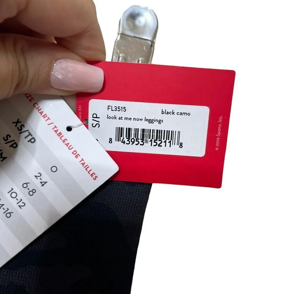 SPANX NWT Look At Me Now Leggings Women’s Small Camo Seamless High Waist Shaping - Image 12