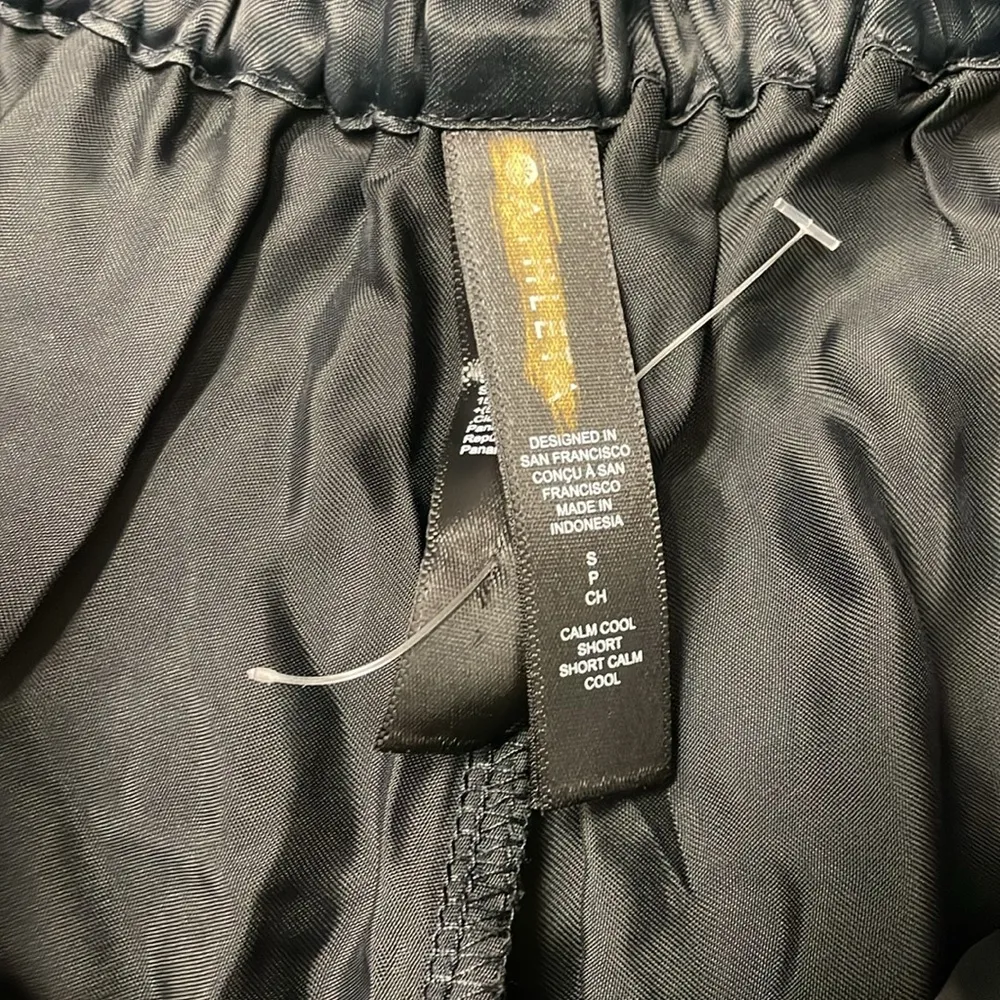 Athleta Calm Cool Sleep Shorts Womens Size Small Black Shorts Pajamas PJs NWOT - Image 2