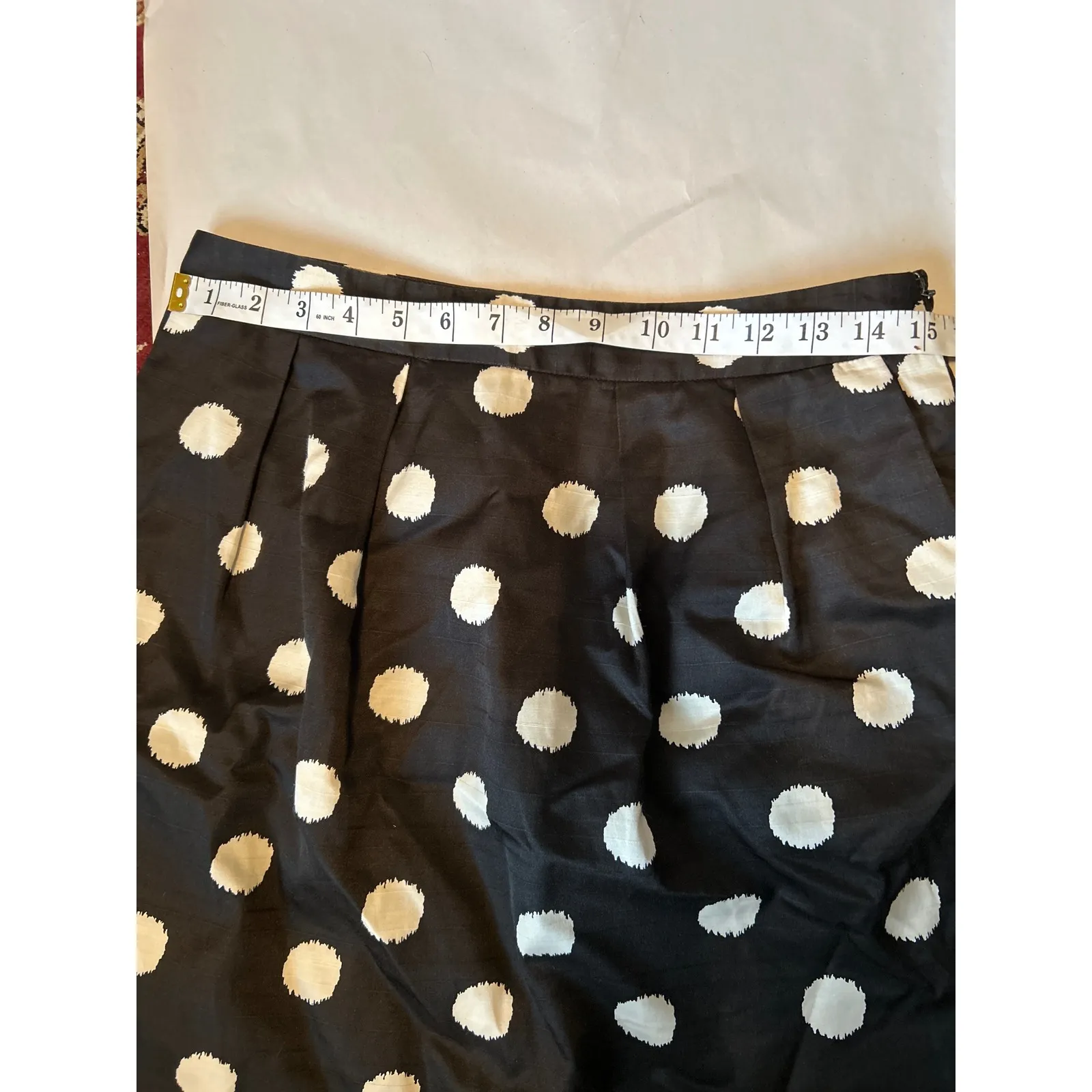 LOFT Petites Black White Polka Dot A - Image 7