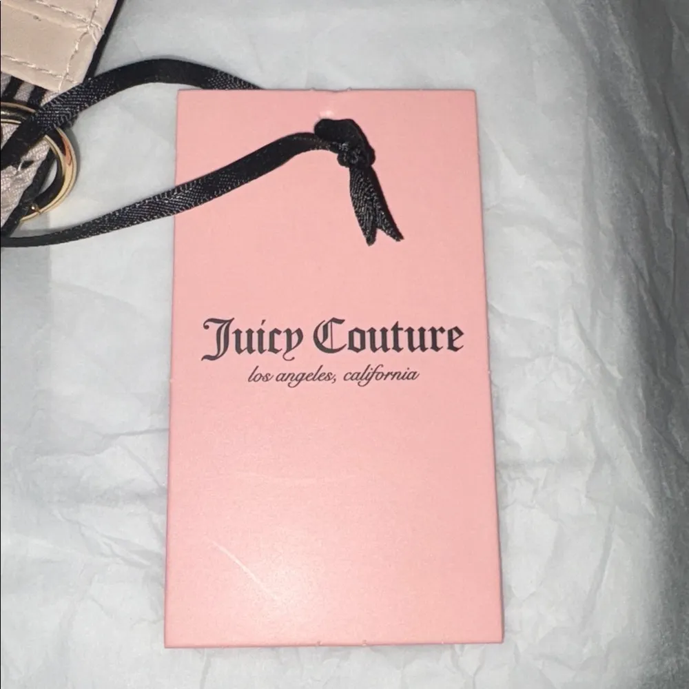 Juicy Couture Top Notch Double Sided Trifold Liquorice Wristlet NWT - Image 8