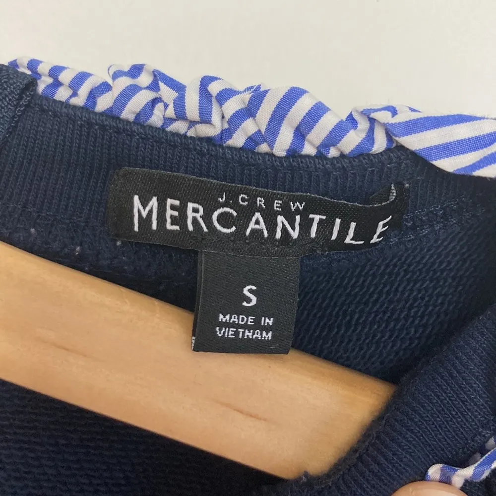 J. Crew Mercantile | Navy Blue Sweatshirt sz S - Image 6