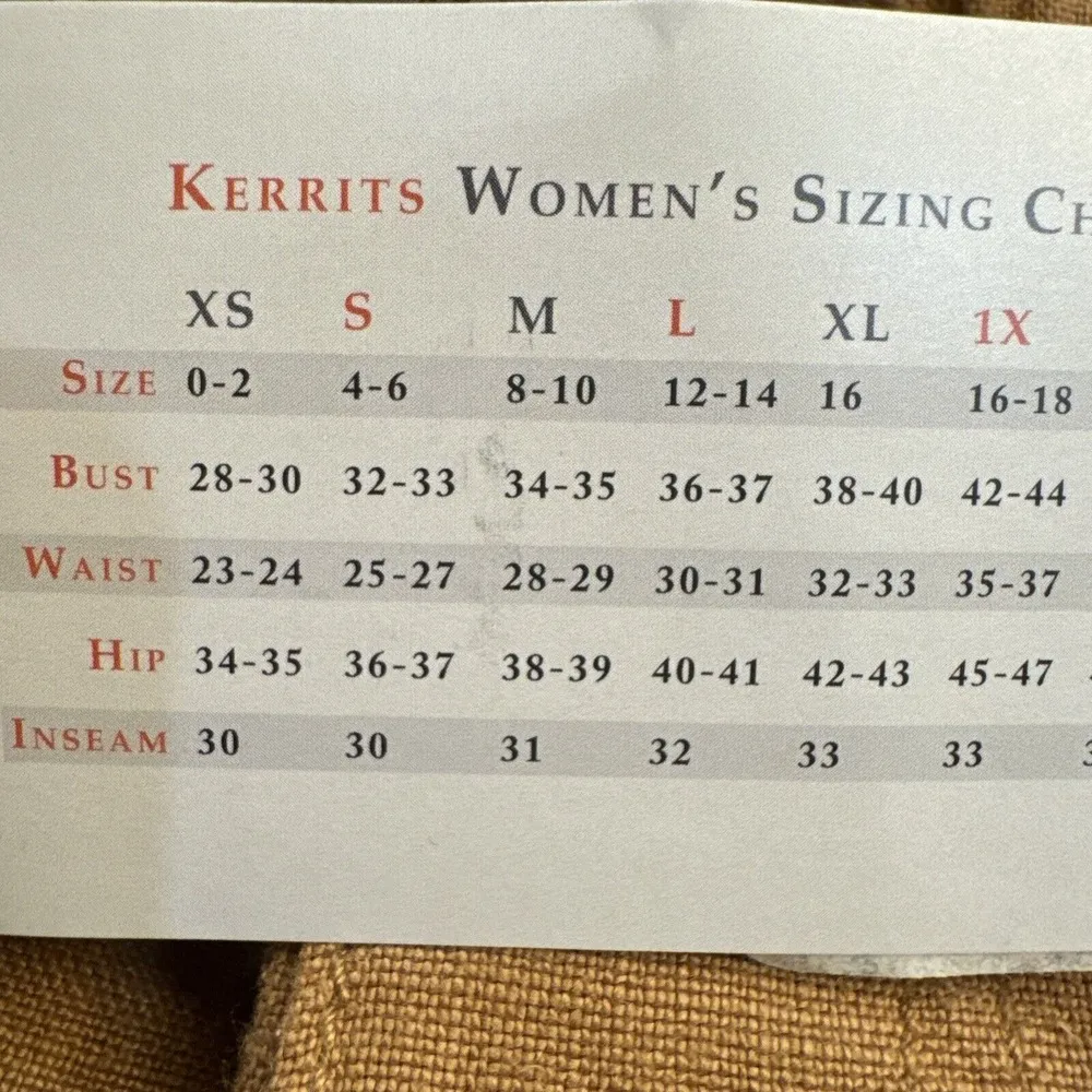 Kerrits New Size Medium Klassic Knee Patch Breeches Tights  Beige Tan Equestrian - Image 11