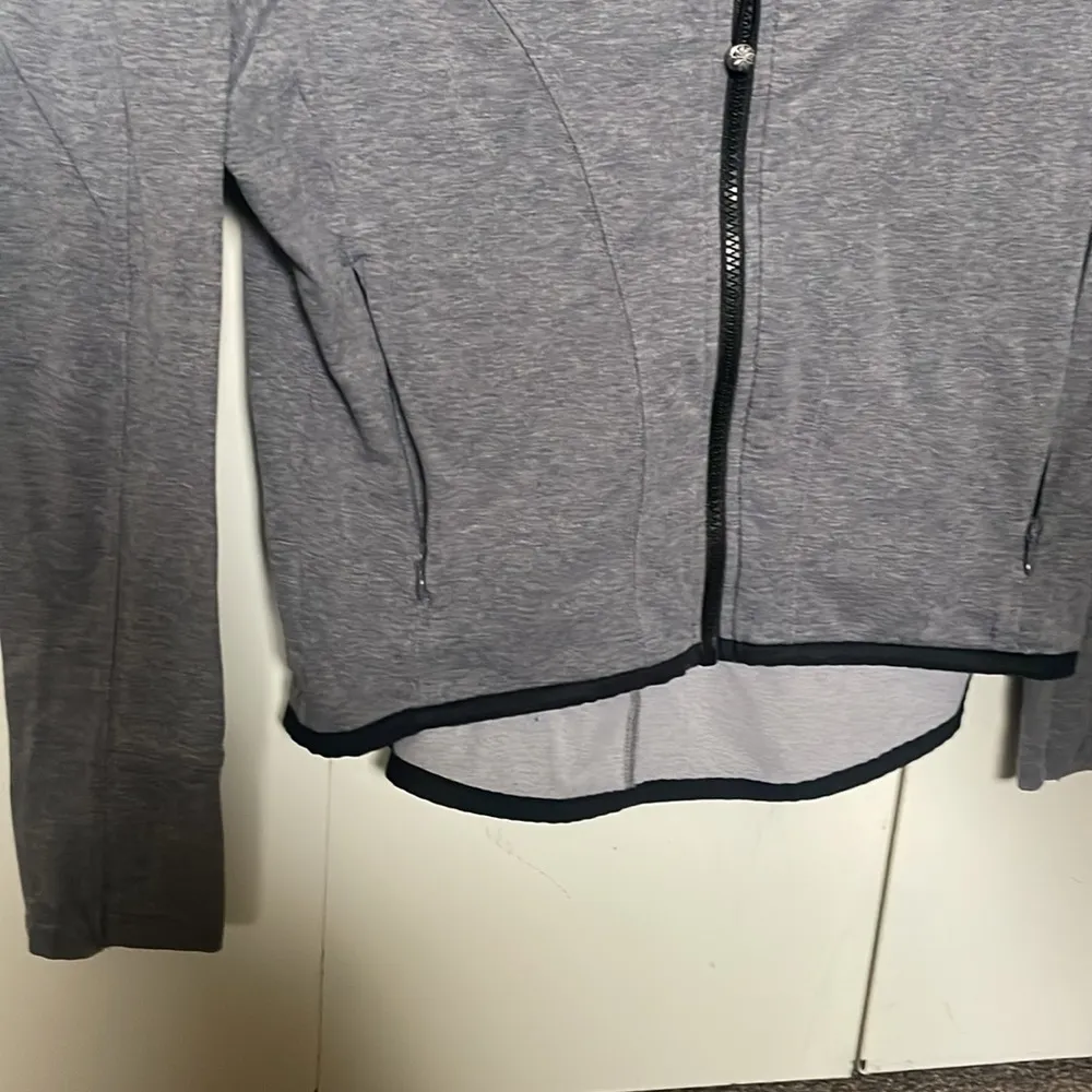 Athleta zip up hooded sweatshirt size S - Image 3