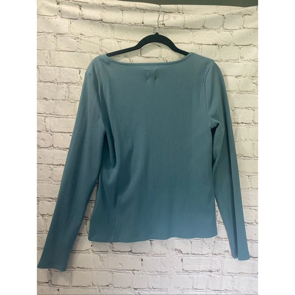 Gap long sleeved ribbed top NWT - Image 5