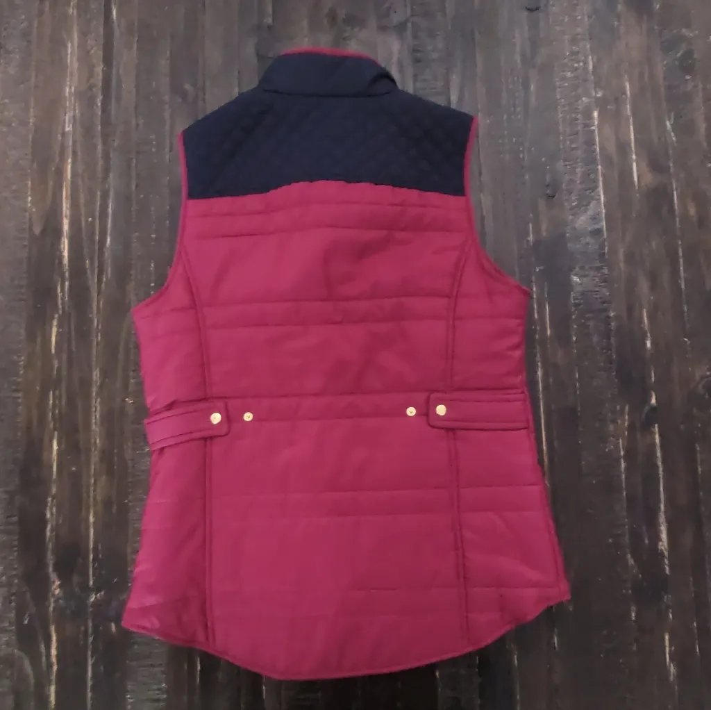 Crown & Ivy Puffer Vest Women Size Petite - Image 2