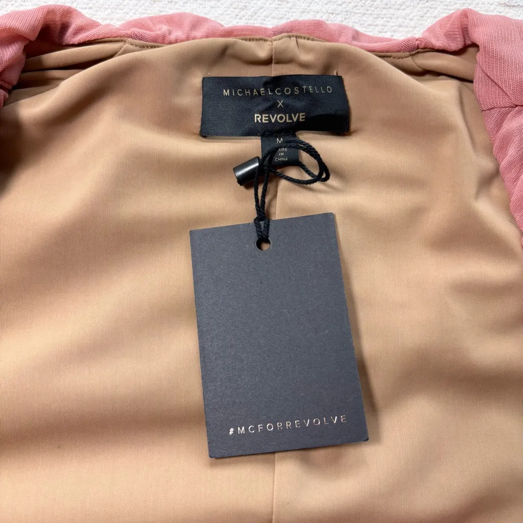 Michael Costello‎ x Revolve Franky Mini Dress Size M - Image 10