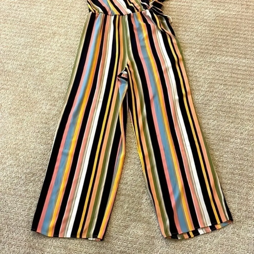 Apt. 9  Multi-Color Stripe Jumpsuit - Image 3