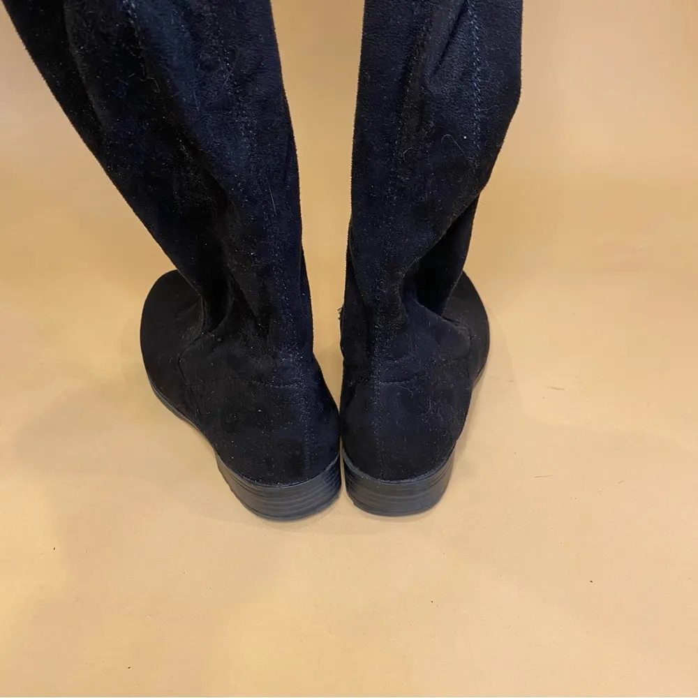 Unisa Black Maury Over-the-Knee Suede Boot Size 6 - Image 11