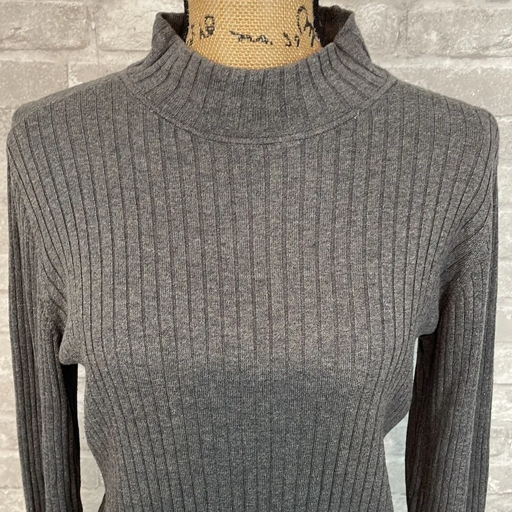 Charter Club Ribbed Mocneck Sweater - Image 2