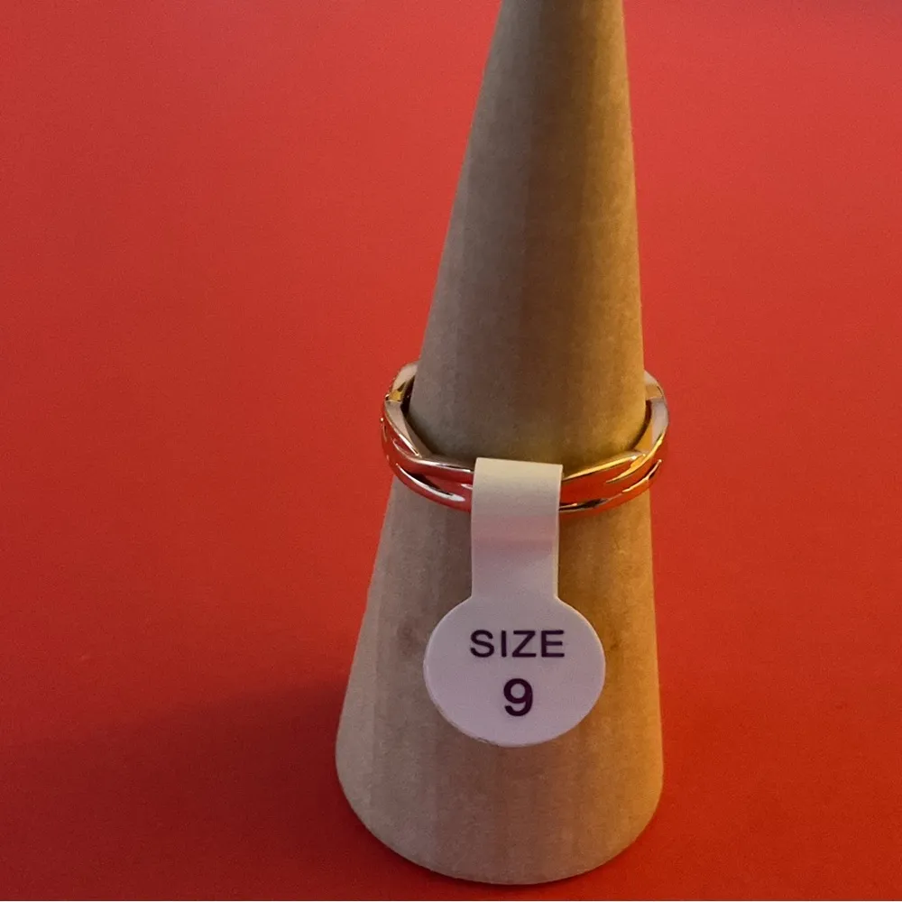 Bomb Party RBP4502 “The Serenity Ring” LC Tourmaline on Rose Gold Sz 9 Ring NWT - Image 3