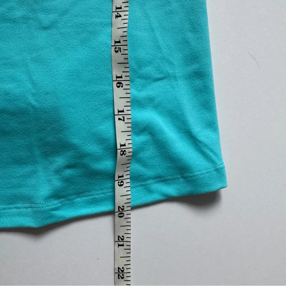 Susana Monaco Aquamarin Blue String Camisole Top Size X-Large NWT - Image 6