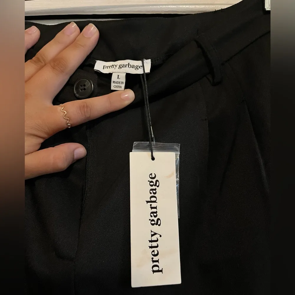 Wide Leg Trousers Size L - Image 4