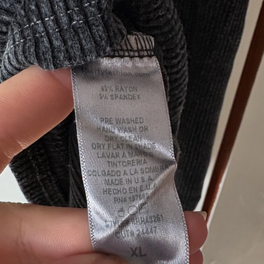 T Party Washed Lace Ribbed Shirt - Image 4