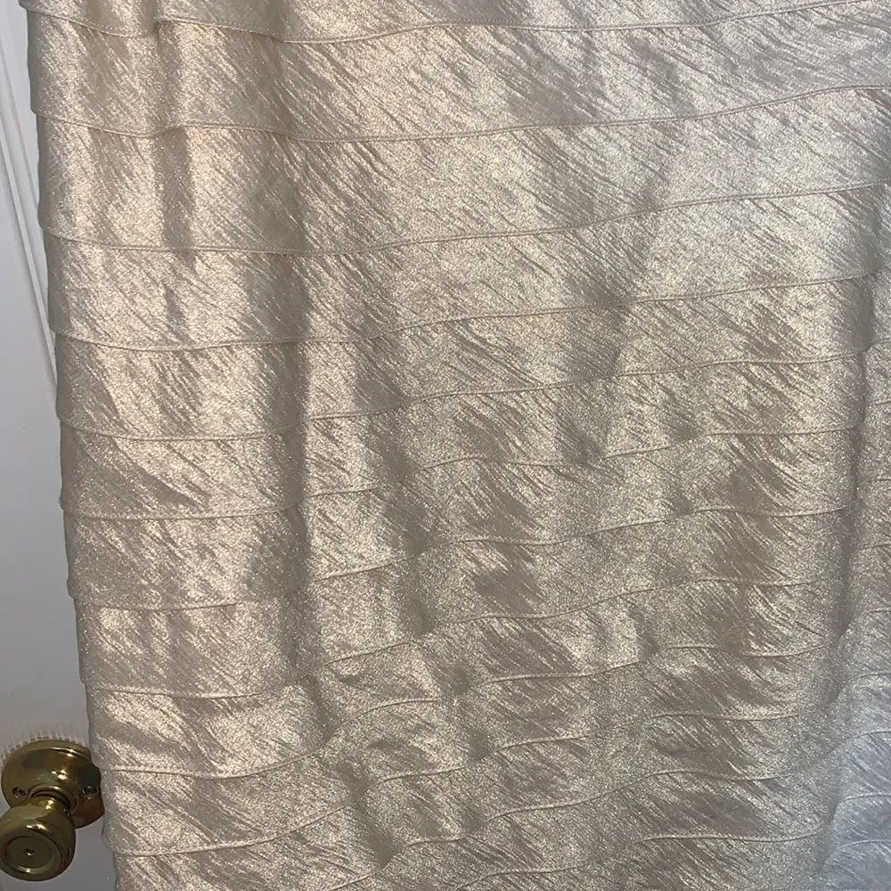 Adrianna Papell Ruffled Formal Cocktail Dress - Image 5