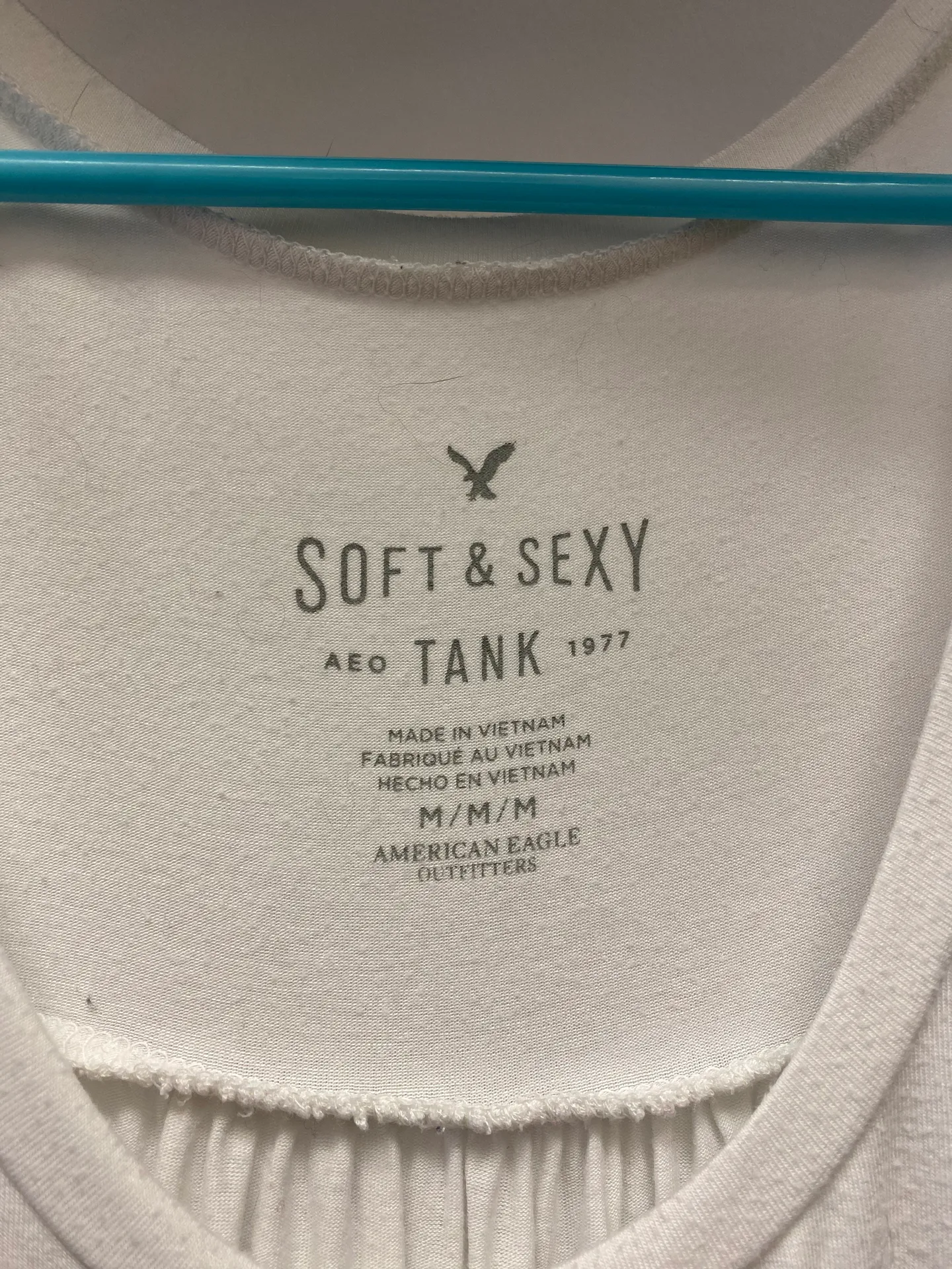 Outfitters Soft & Sexy White Tank Top - Image 3