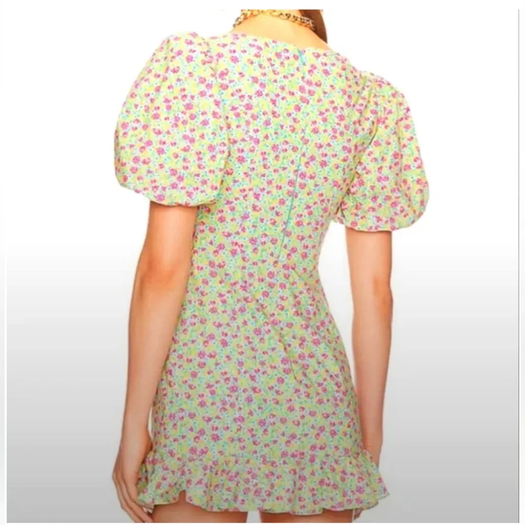 Lovers and Friends Luella Mini Dress in Millie Floral Multi size XXS Revolve - Image 3