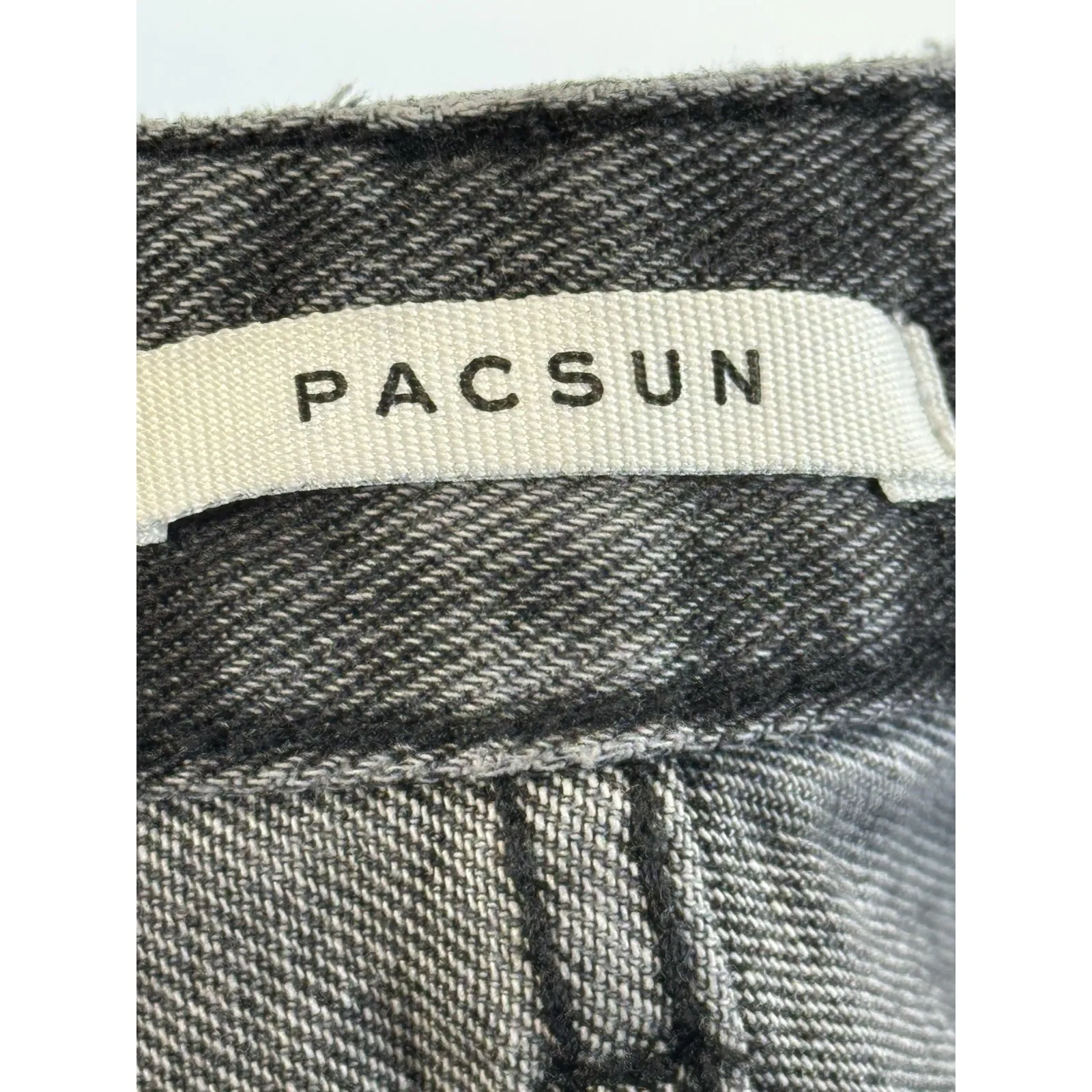 PacSun Jeans Women's Size 24 90s Boyfriend‎ High Rise Black Ripped Hobo Pants - Image 6