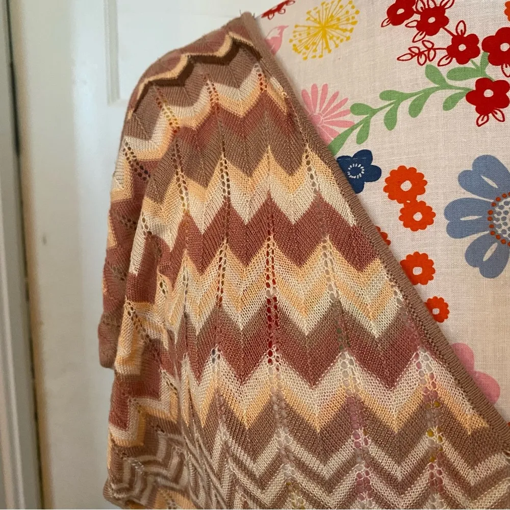 Oasis Knit Chevron Fall Tunic - Image 2