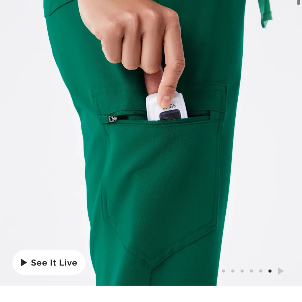 Figs Hunter Green Zamora Joggers - Image 5