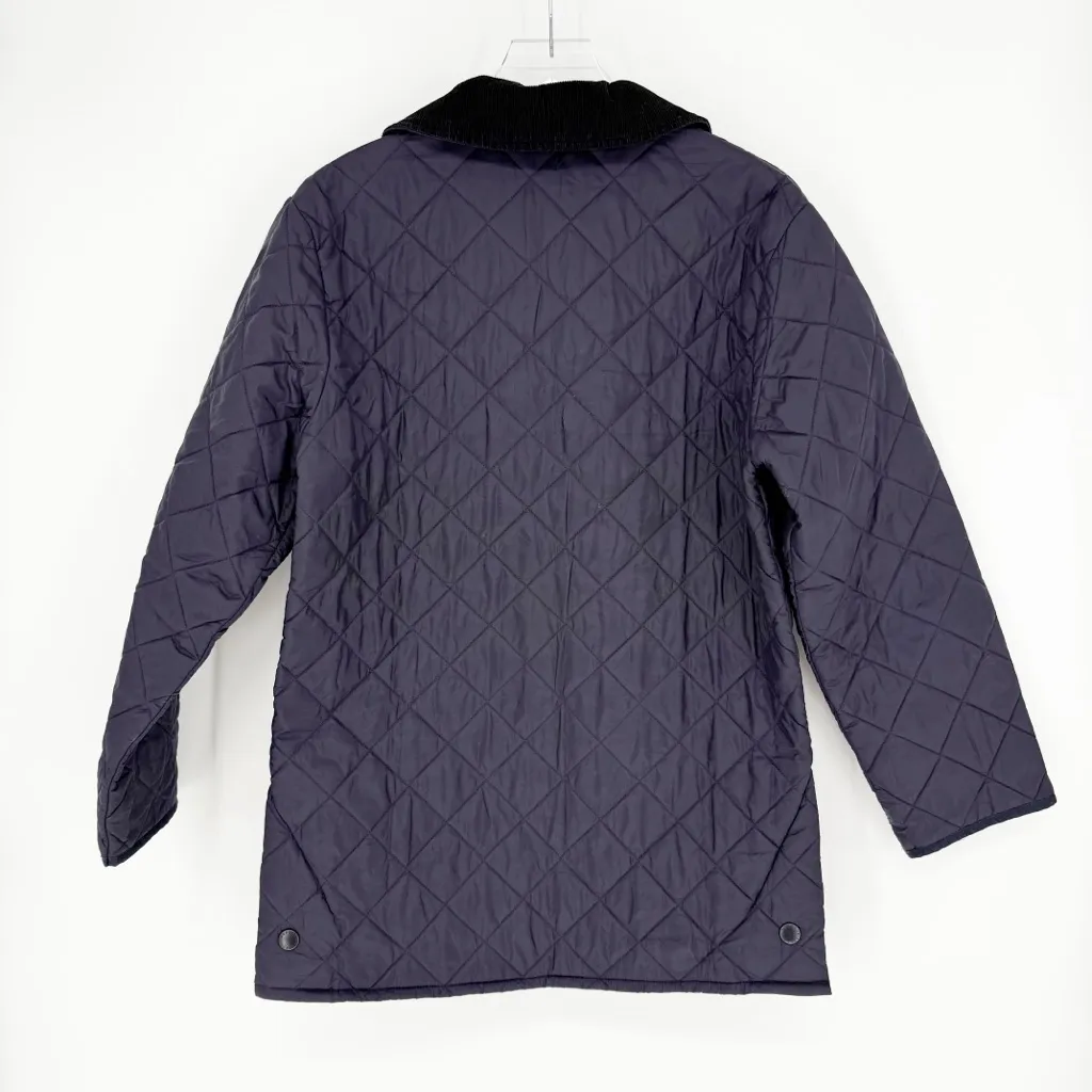 Barbour Liddesdale Quilted Jacket XS Blue - Image 2