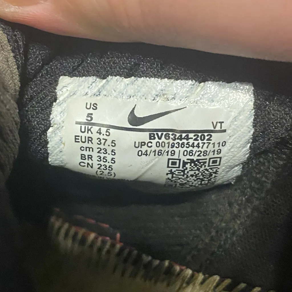 Nike ACG React Terra Gobe Black Hiking Sneakers Shoe Men 5 Womens 6.5 BV6344 - Image 3