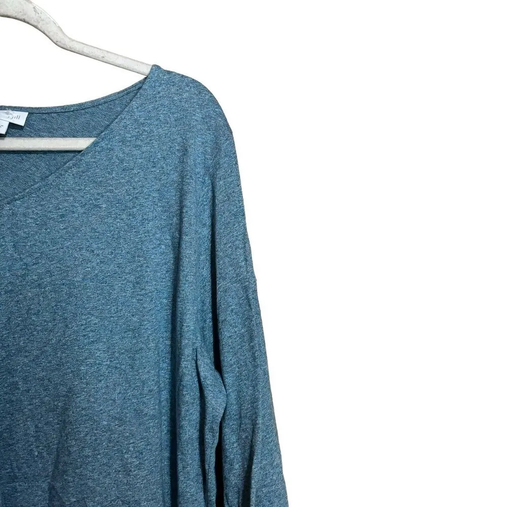 J Jill Tunic Top Womens XL Multicolor Tiered Scoop Neck Stretch Blouse Ladies - Image 3