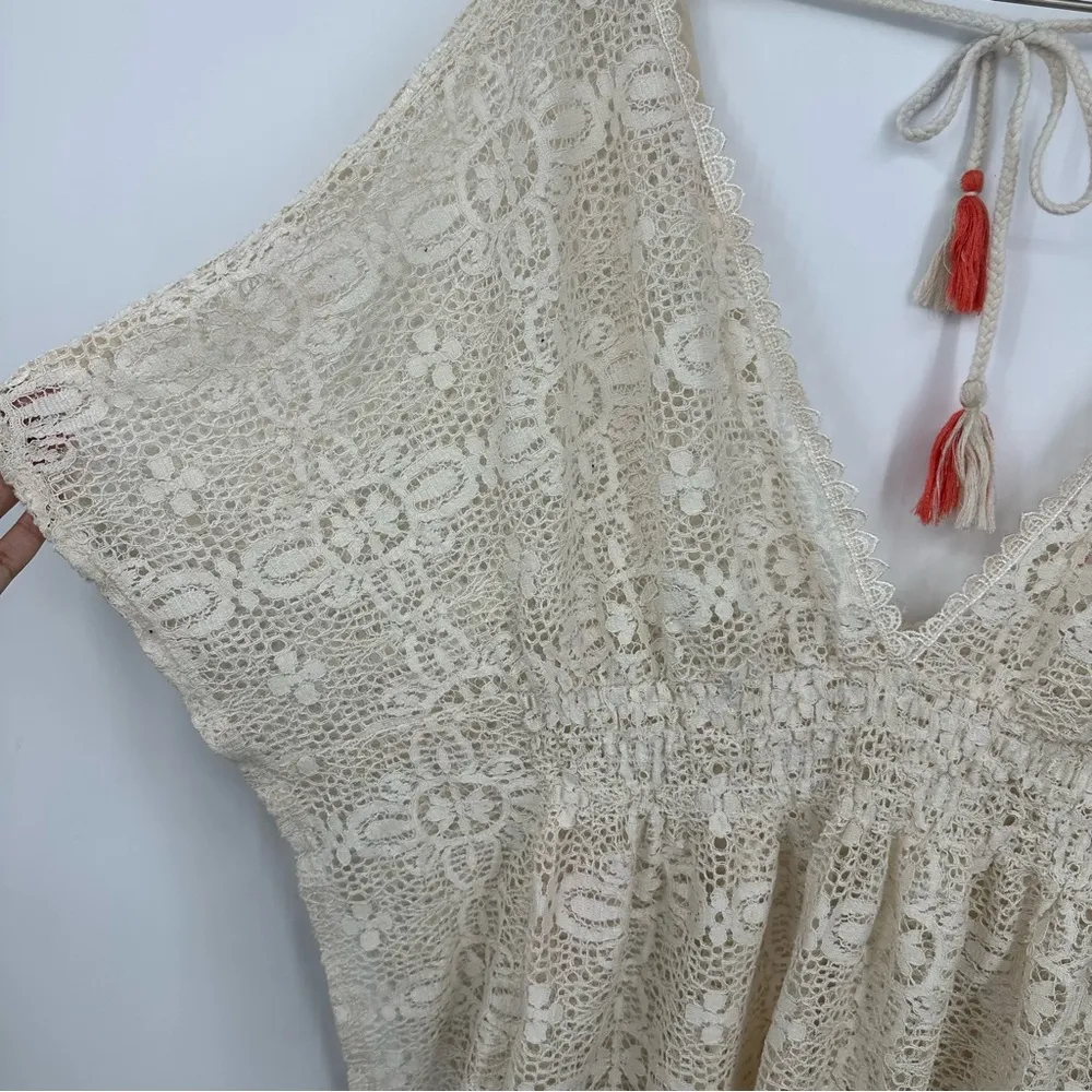 Xhilaration Lace Boho Swimsuit Cover Up Size XL Pool Beach - Image 4