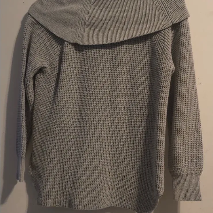 MICHAEL Michael Kors Gray Cowl Neck Sweater - Image 9