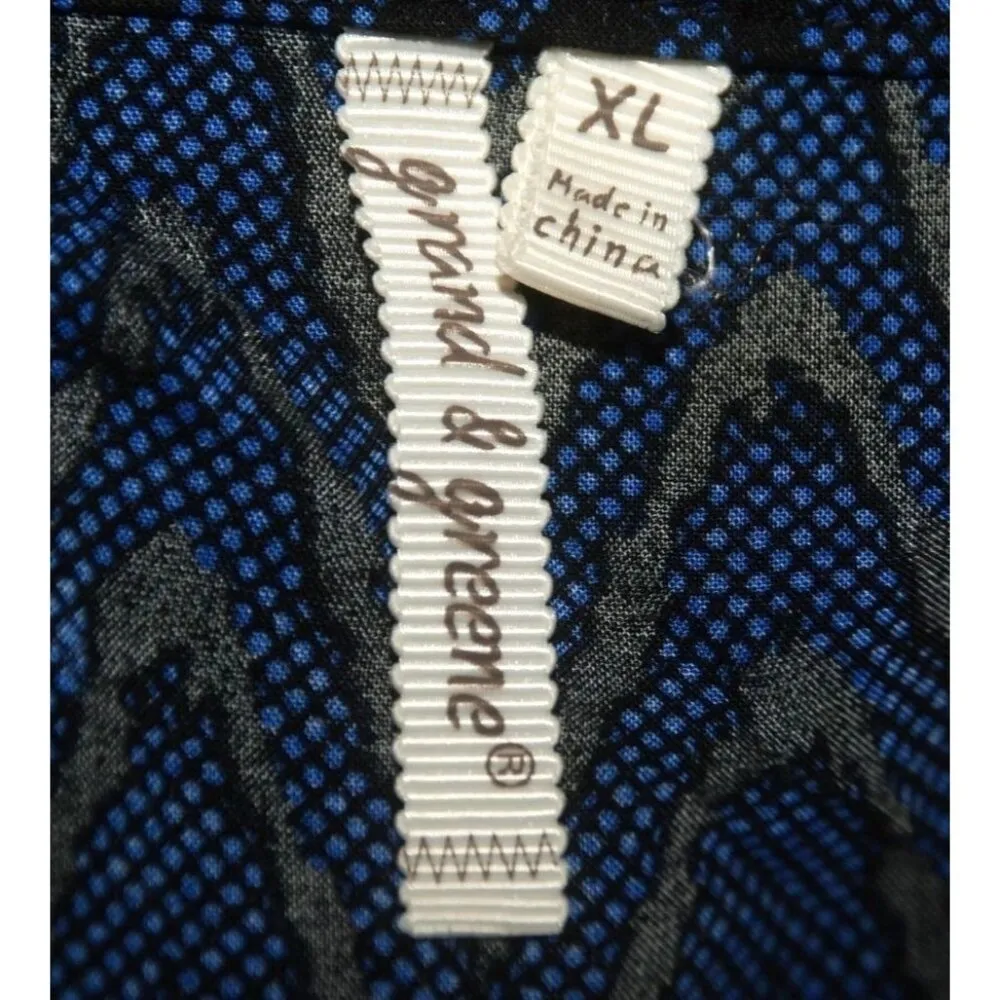 Grand & Greene Ladies Blouse XL 3/4 Sleeve V - Image 6