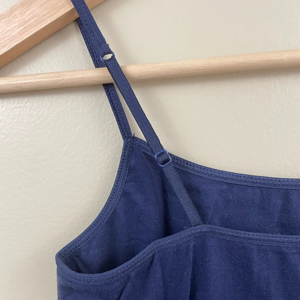 Navy Blue Cami with Adjustable Straps & Built - Image 3