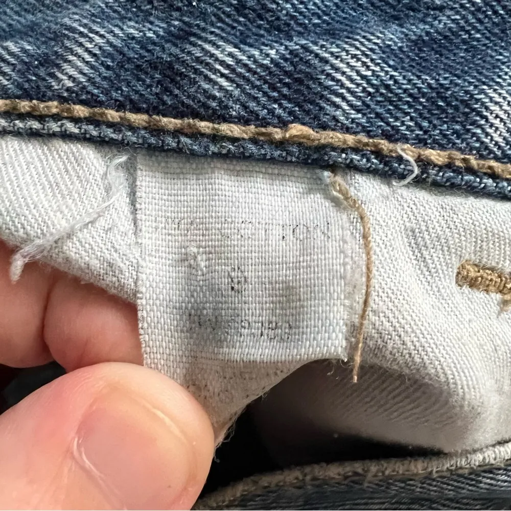 Vintage LAWMAN Women’s High Rise 5 Button Fly Tapered Leg Denim Jean Size 8 EUC. - Image 4