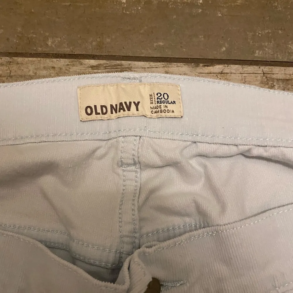 Old Navy blue corduroy pants - Image 2