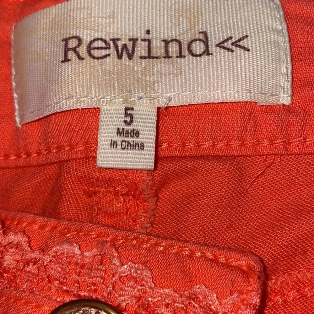 ✨ Rewind Coral Shorts with Lace Detailing✨ - Image 4