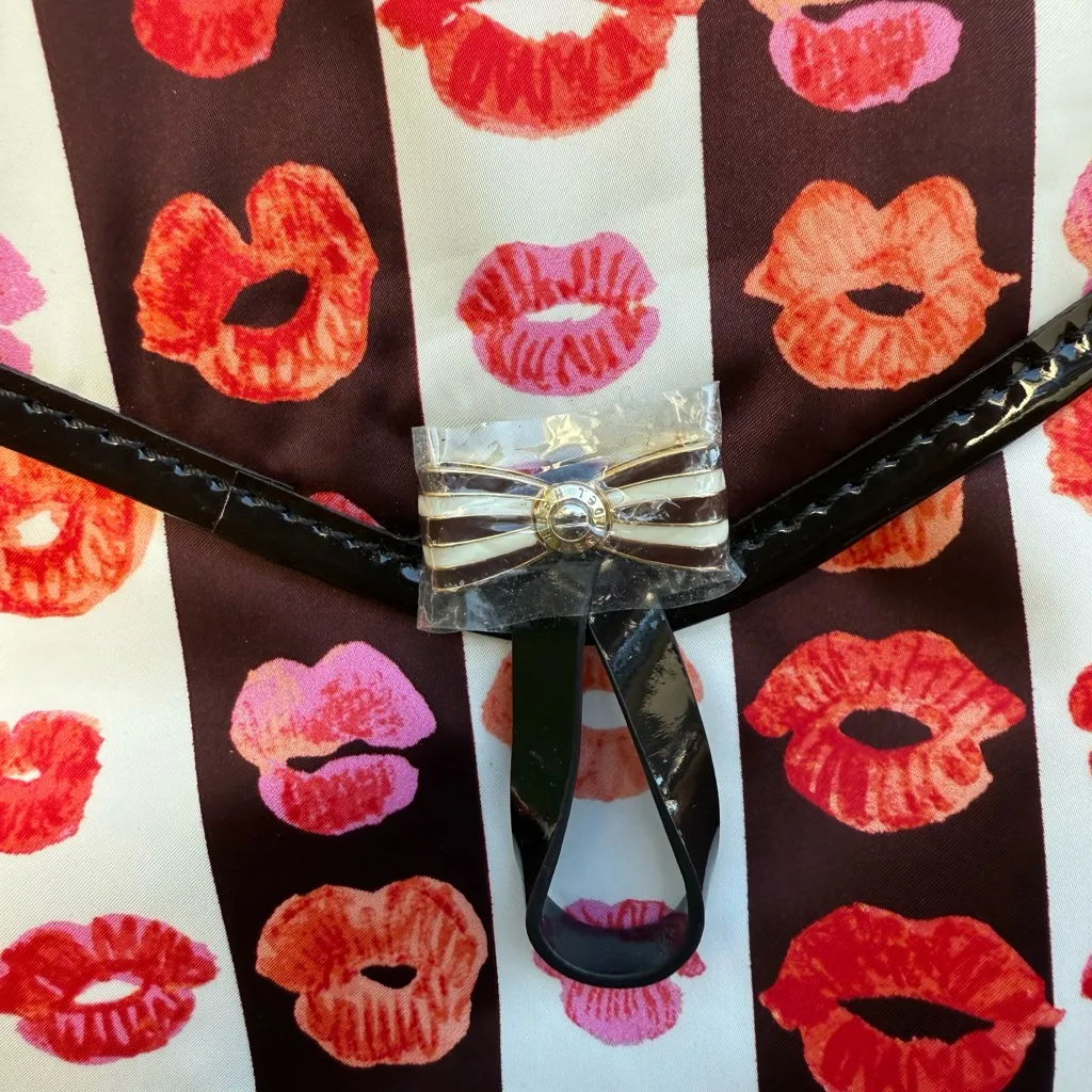 HENRI BENDEL Kiss & Tell  Jetsetr Lingere Travel‎ Bag Cosmetic Case W - Image 2