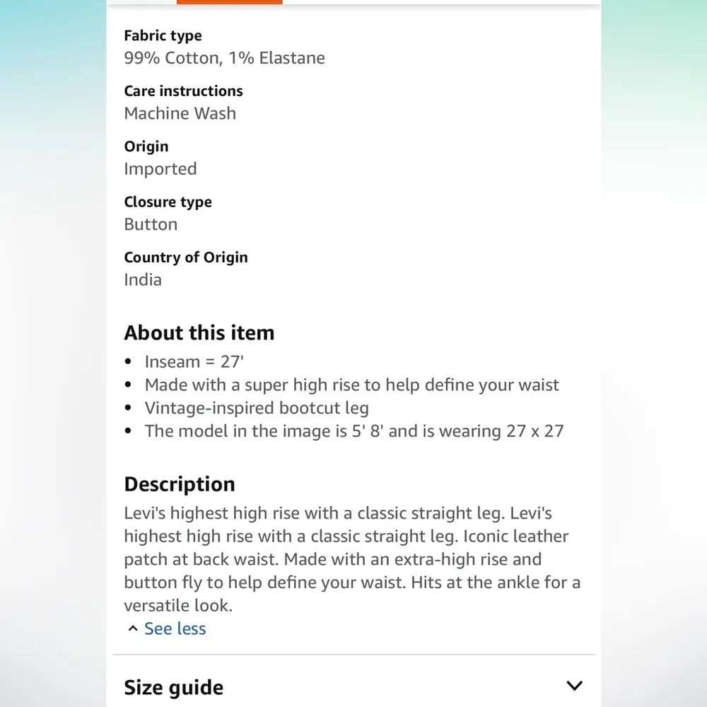 Levi’s Ribcage Straight Ankle Distressed Jeans - Image 3