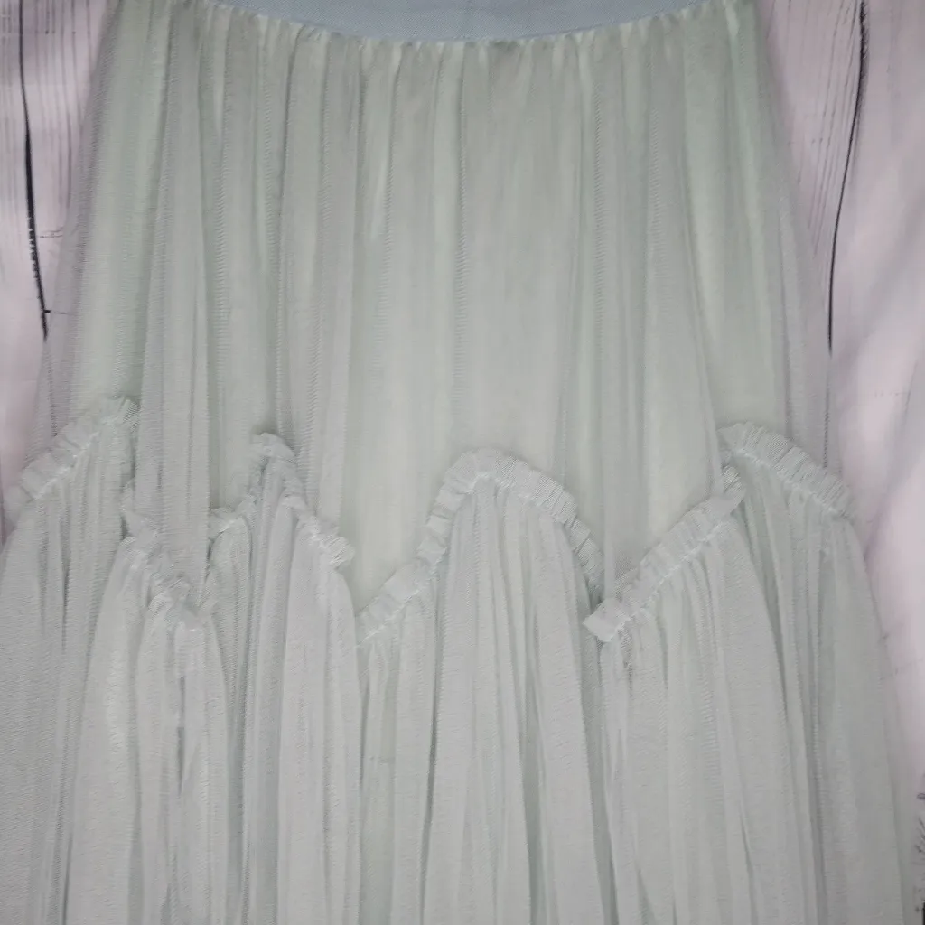 Mint Green Tulle Fairy Skirt Size undefined - Image 6
