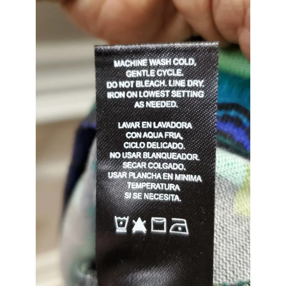 Perceptions Women's Polyester Turtle Neck Long Sleeve Knee Length Dress Size 2XL - Image 9