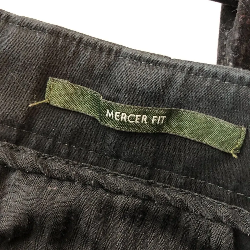 Eddie Bauer Womens Pants Mercer Fit Cotton Stretch Straight Leg Black 8 - Image 4