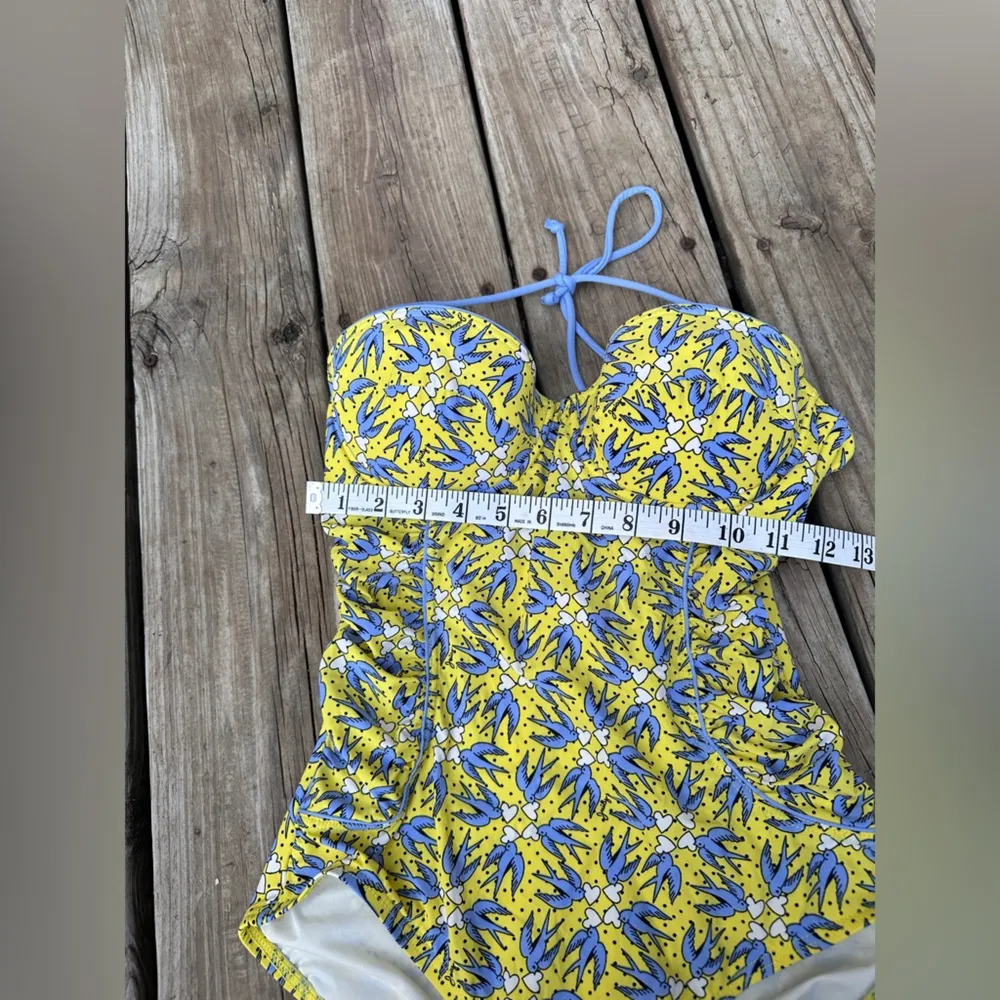 Juicy Couture Lovebirds Halter One Piece Swimsuit, Size S - Image 3