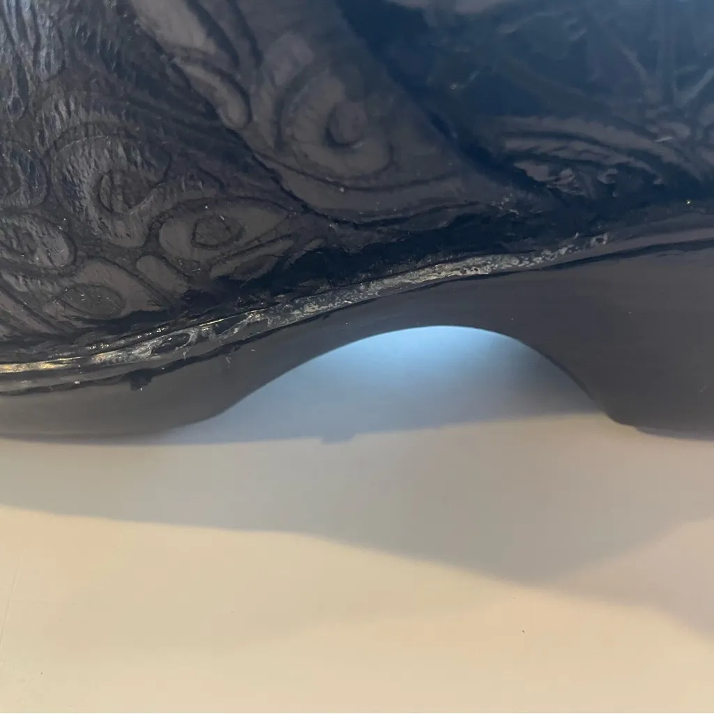 B.O.C. Born Peggy Black Embellished Leather Upper Women 7.5 MedicalNursing Clog - Image 10