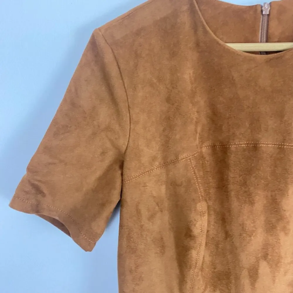 Bagatelle  Suede Mini Dress - Image 2